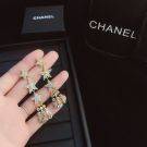 Chanel Three Stars long earrings-2