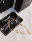Soft gold Chanel anklet-4