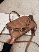 Leather middle bag for women-10
