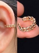 Metal clip earring-14