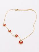 Round colored Bvlgari necklace-1