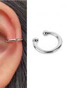 Metal clip earring-21