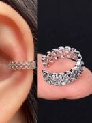Metal clip earring-22