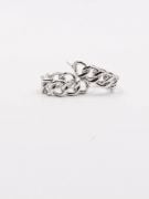 Stainless steel metal chain ring-2