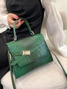 green satchel bag for women-2