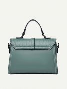 green satchel bag-3