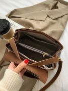Brown satchel bag-3