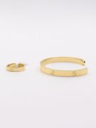 Cartier Love bracelet and ring-3