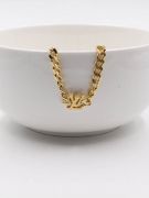 Louis Vuitton soft golden bracelet-3