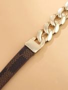 Leather chain bracelet-3