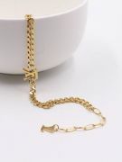 Louis Vuitton soft golden bracelet-4