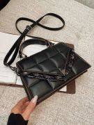 Leather middle bag for women-4