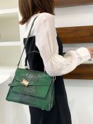 green satchel bag for women-4