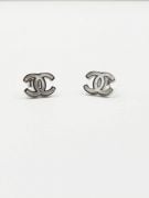 Chanel silver earring-4