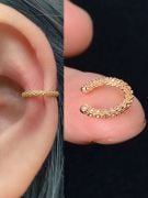 Metal clip earring-5