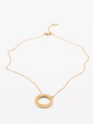 Round gold Cartier necklace-5