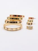 Colorful Van Cleef Bangles bracelet and ring-5