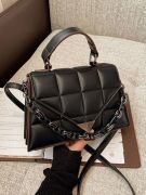 Leather middle bag for women-5