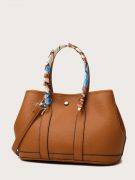 Brown women's handbag-7