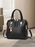 Tassel embellished handbag-1