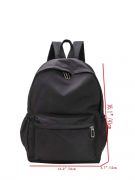 Black school backpack-5