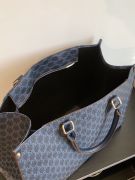 Women's bag, large navy blue-7