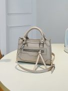 Small beige leather bag-2
