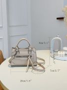Small beige leather bag-3