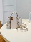 Small beige leather bag-4