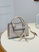 Small beige leather bag-5