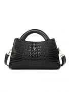 Elegant medium leather handbag-1