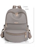 Gray large backpack-5