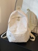 Classic medium beige backpack-1