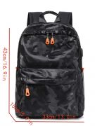 Large black backpack-3