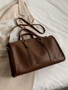 Brown clutch bag-5