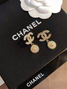Chanel Logo Pendant Earring-6