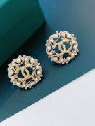 Chanel middle round earring-3