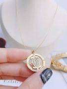 Cartier Circle Logo Necklace-1