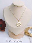 Cartier Circle Logo Necklace-4