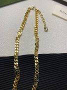Gucci large gold crystal necklace-3