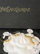 Yves Saint Laurent gold ring-7