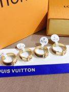 Louis Vuitton red logo ring-5