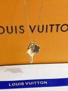 Louis Vuitton gold necklace-1