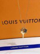 Louis Vuitton gold necklace-6