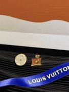 Louis Vuitton cubic zirconia gold earring-3