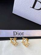 Dior metal gold earring-5