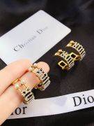 Dior earring round middle antique-1