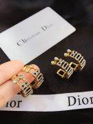 Dior earring round middle antique-2