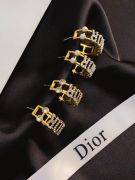 Dior earring round middle antique-3