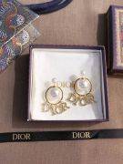 Dior round gold hoop earring-4